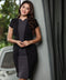 Two Tone Triangle Panel Dress